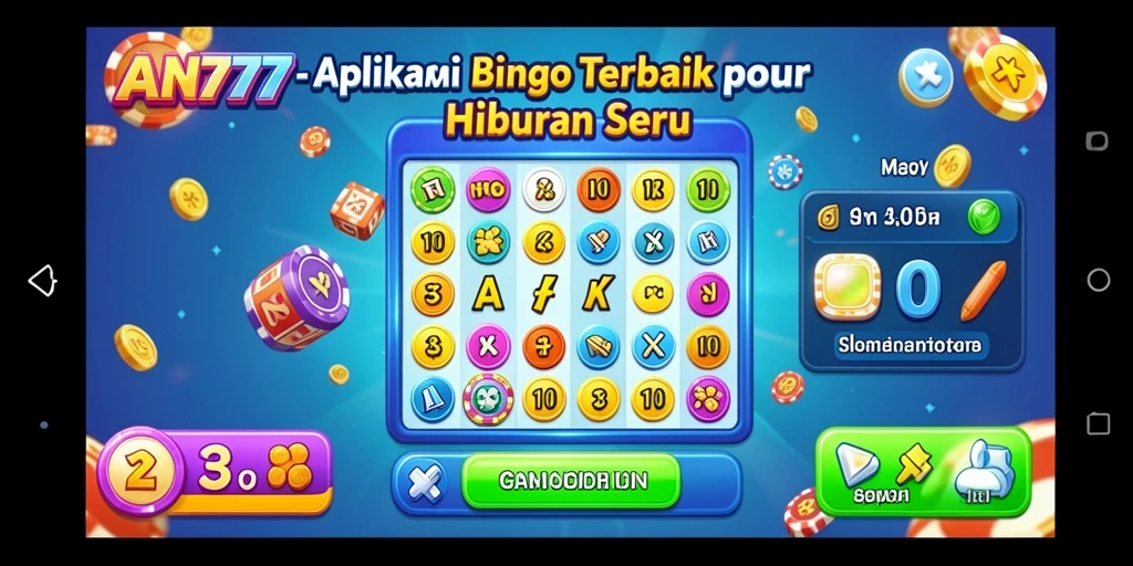 Tampilan gameplay AN777 yang seru dan interaktif dalam permainan Bingo.
