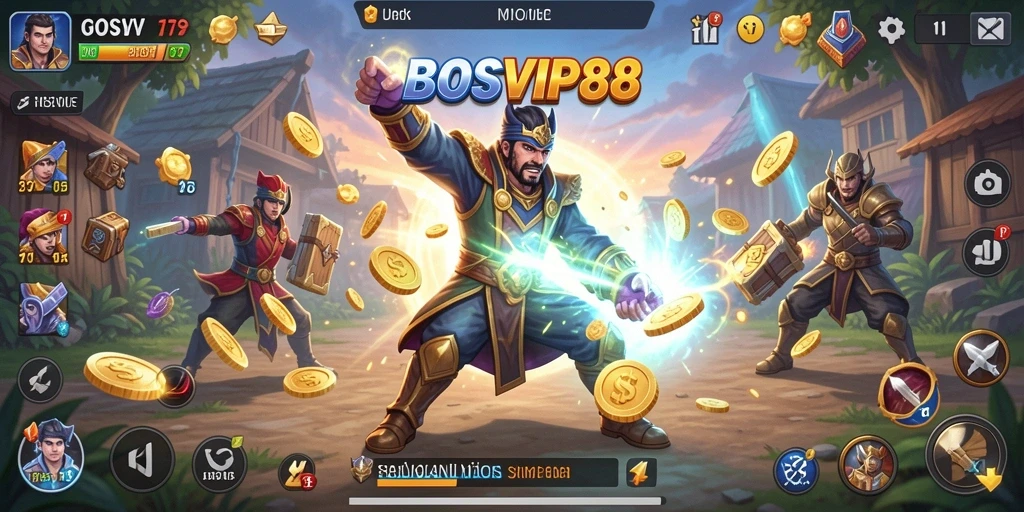 Tampilan gameplay menarik dari BOSVIP88 dengan berbagai fitur Simulation.