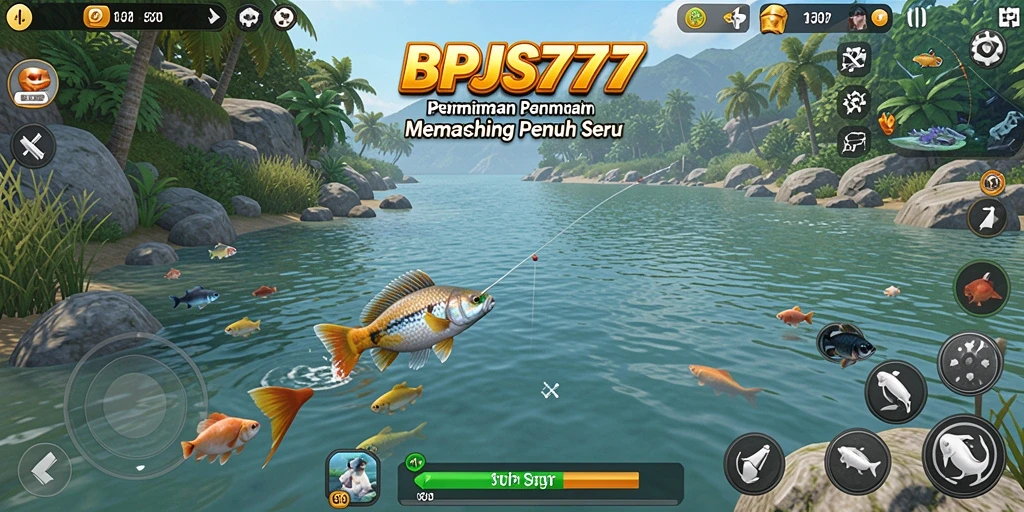 Tangkapan ikan dalam gameplay BPJS777 yang mendebarkan.