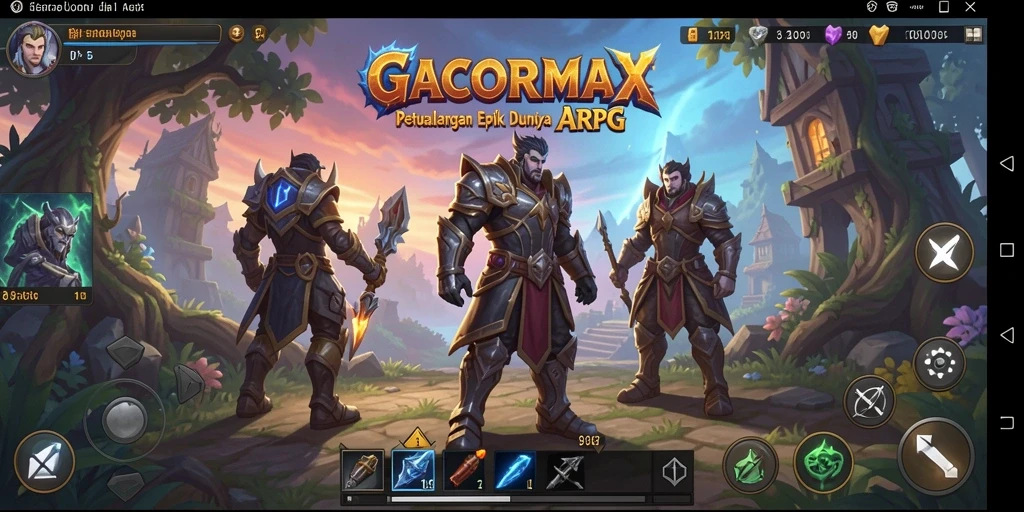 Gameplay GACORMAX yang mendalam dan seru dalam dunia ARPG.
