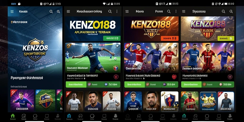 Tampilan gameplay seru dari aplikasi Sportsbook KENZO188.