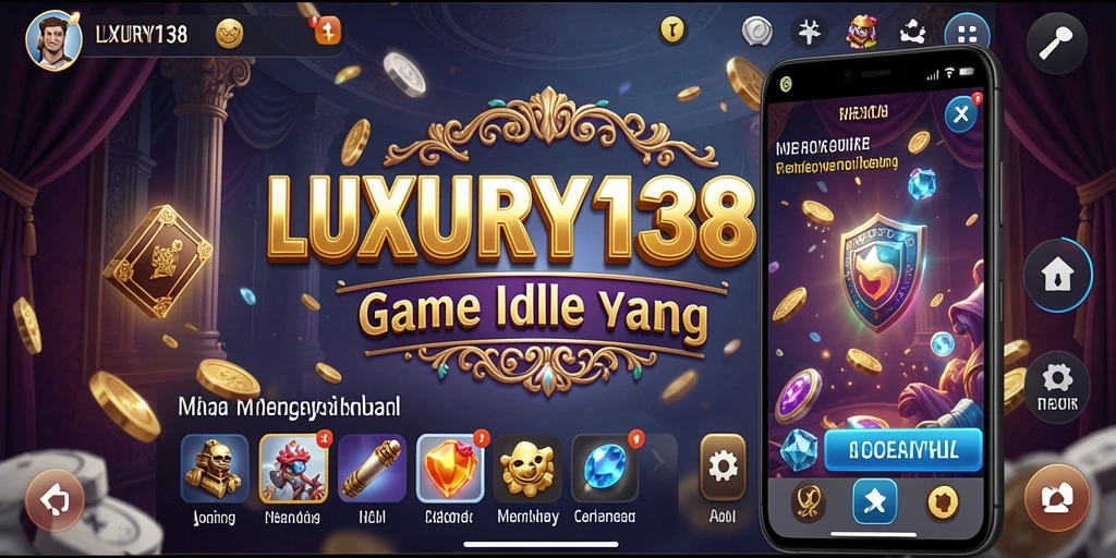 Screenshot gameplay LUXURY138 menampilkan aktivitas pengelolaan sumber daya yang seru.