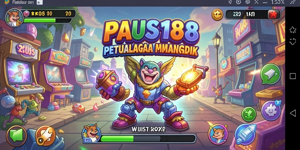 Screenshot gameplay <strong>PAUS188</strong> dengan aksi seru dan tantangan menarik.