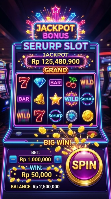 Tampilan antarmuka serurp yang intuitif dan mudah diakses.